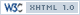 Valid XHTML 1.0 Transitional